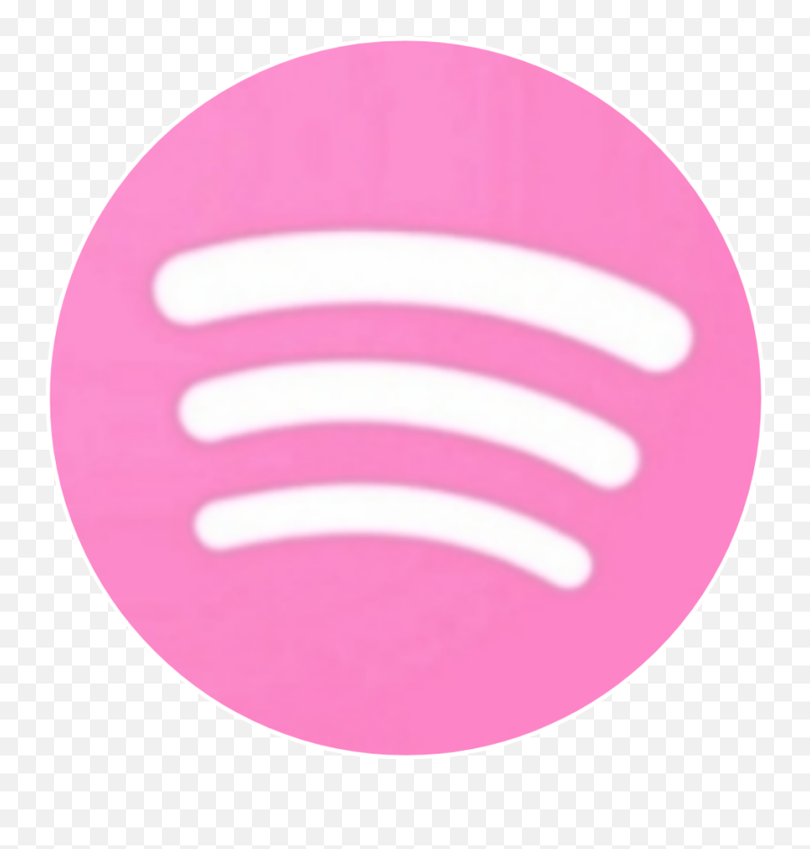 Girly Cute Sticker Pink Tumblr Beach Vibes Logo - Spotify Icon Blue Png,Cute Logo