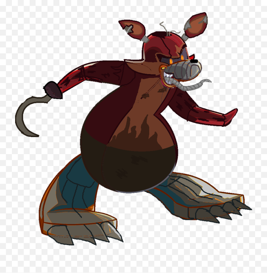 Nightmare Foxy Png - Nightmare Foxy,Foxy Transparent