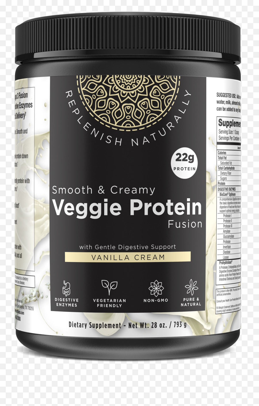 Organic Veggie Protein Powder - Bodybuilding Supplement Png,Protein Shake Icon