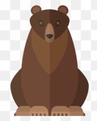 Bear Png Icon - Brown