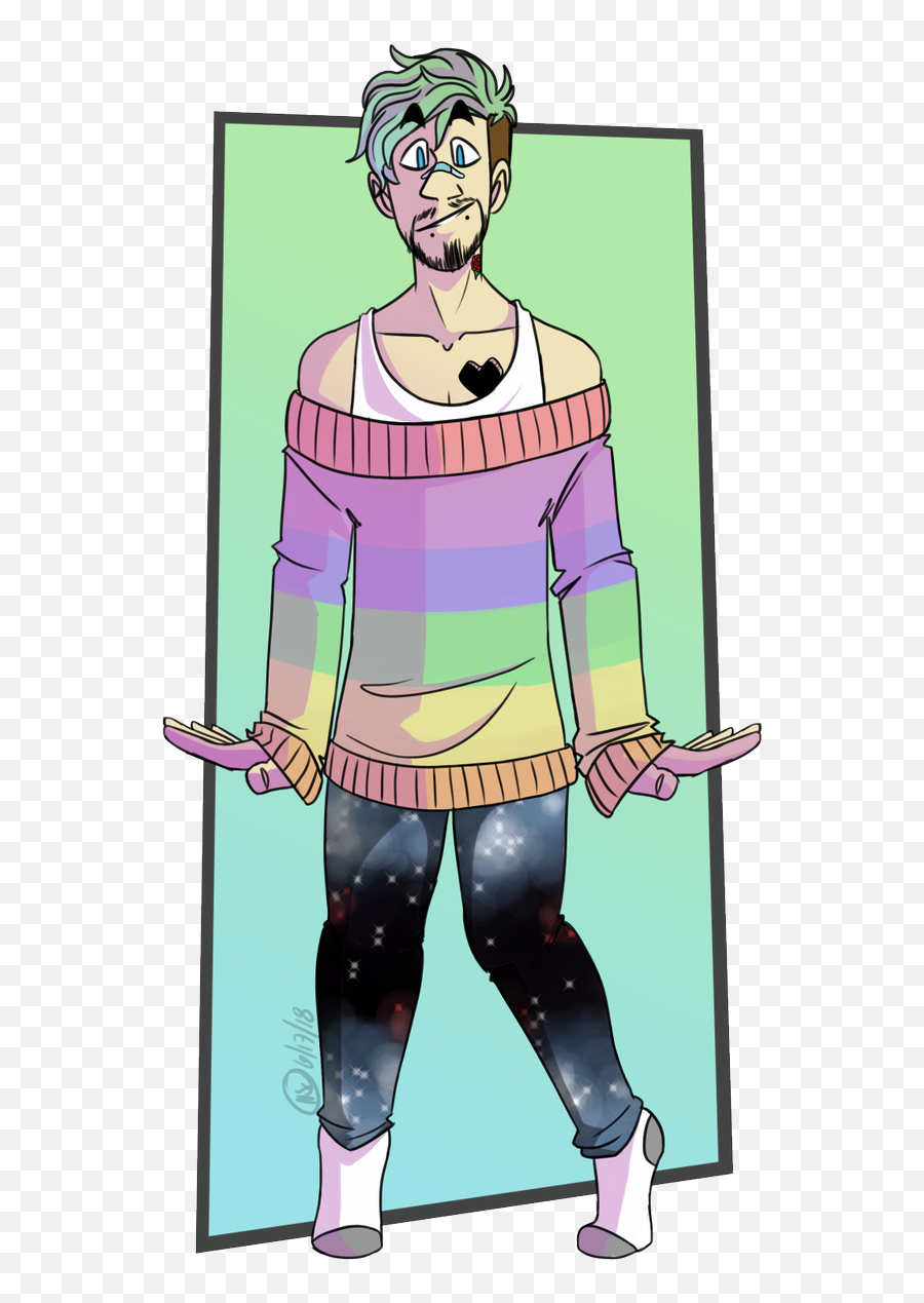 N30nsush1c0wb0y - Jacksepticeye Spiderman Fanart Png,Pastel Goth Png