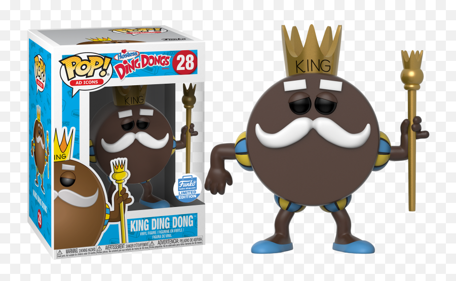 Ad Icons - King Ding Dong Pop Vinyl Figure Out Of The Box Ding Dong Funko Pop Png,Puri Icon