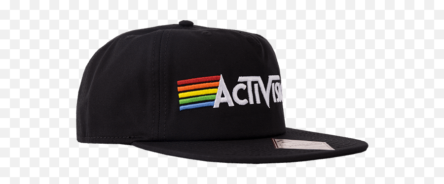 Activision - Retro Logo Flat Brim Cap Caps Retro Flat Brims Png,Retro Logo