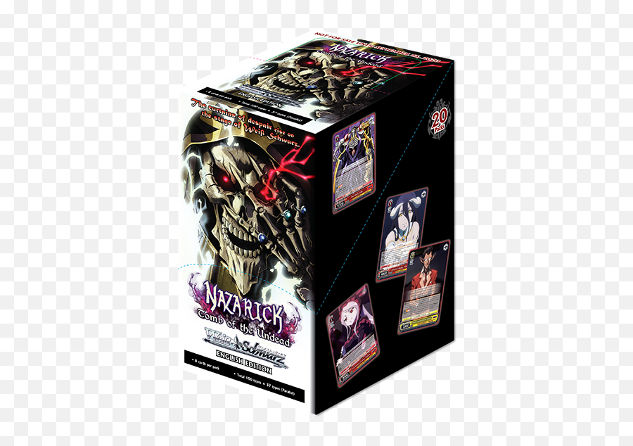 Nazarick Tomb Of The Undead English Weiss Schwarz Sealed 20 - Pack Booster Box Png,Bakemonogatari Folder Icon