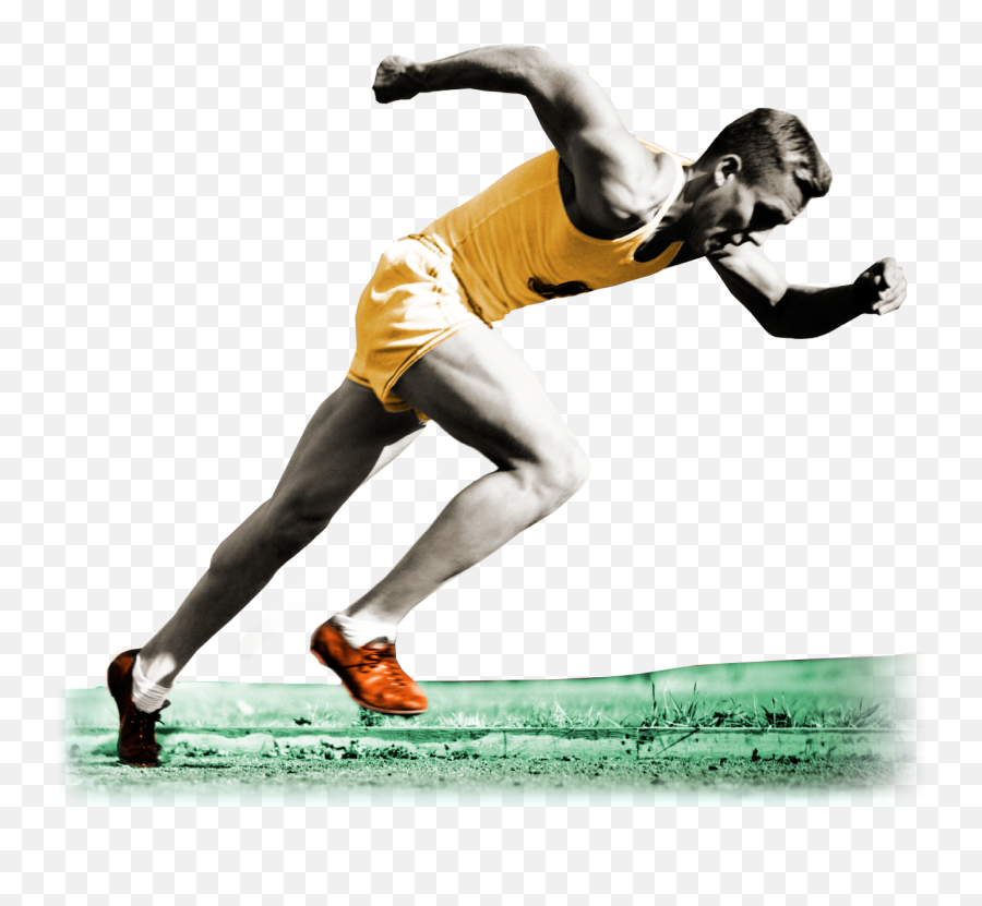 Download Silhouette Of Man Running - Running Race Png Full Running Race Images Png,Man Running Png