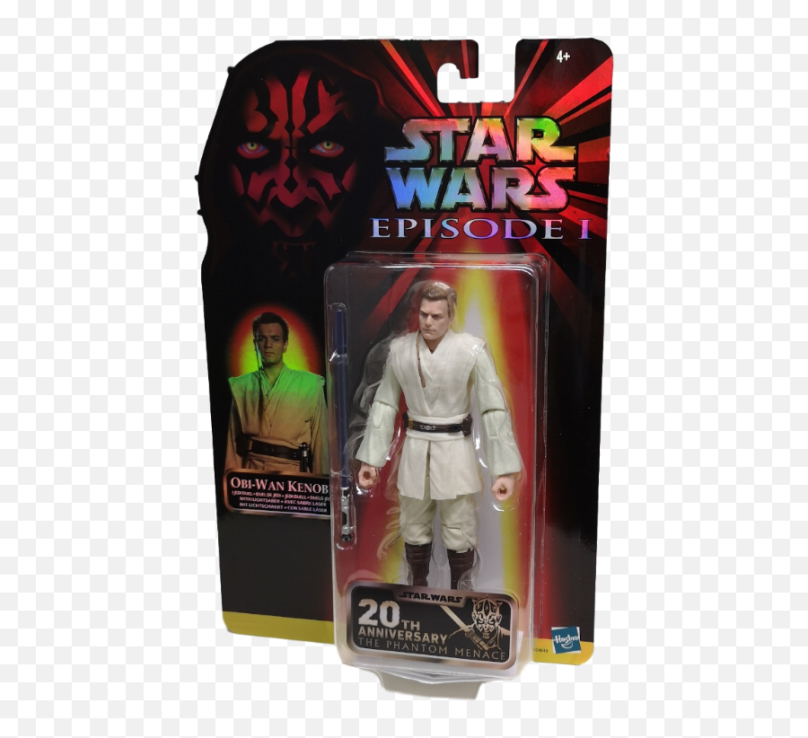 Star Wars Episode 1 Obi - Wan Kenobi Jedi Duel 6 Black Series Exclusive Figure Star Wars Png,Obi Wan Kenobi Png