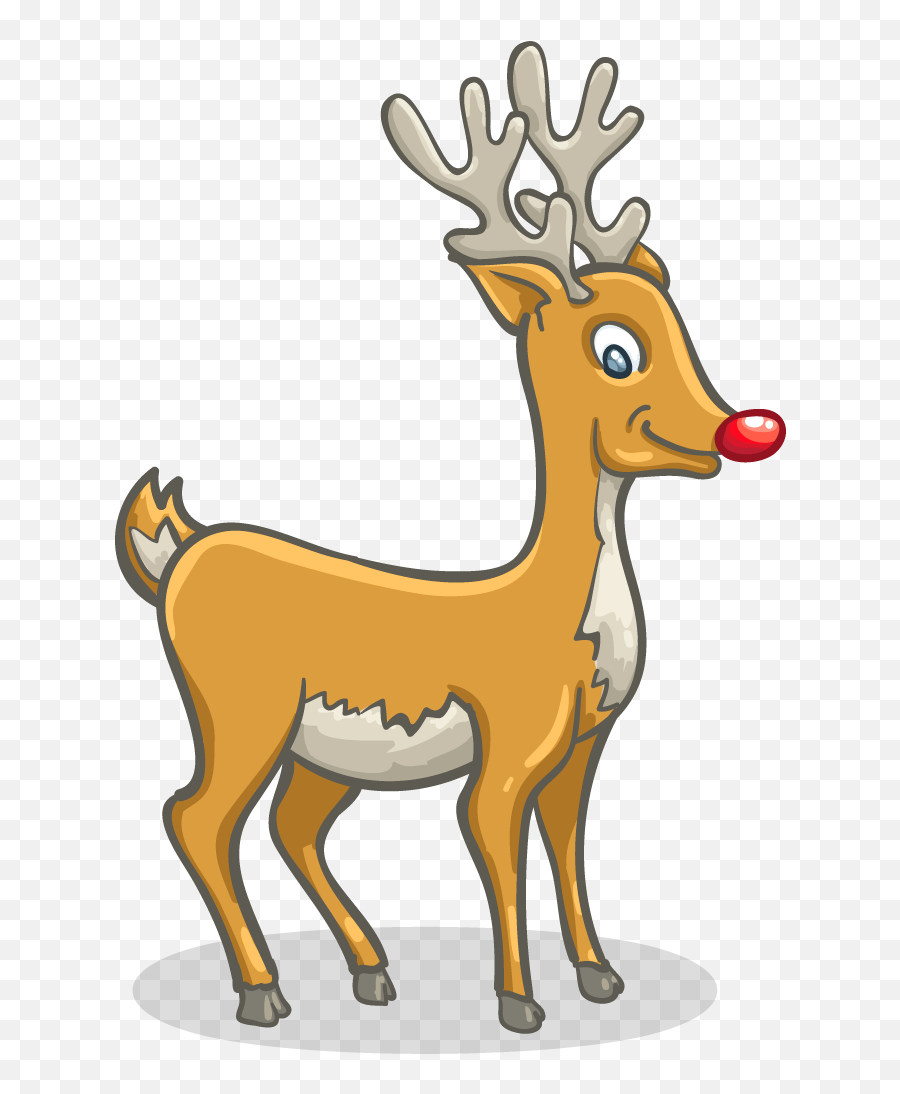 Rudolph Full Size Png Download Seekpng - Reindeer,Rudolph Png