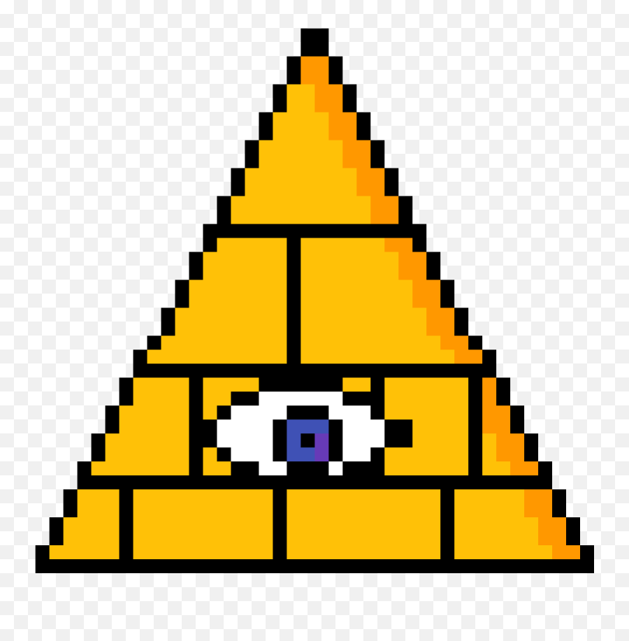 Illuminati - Harry Potter Easy Pixel Art Png,Deathly Hallows Png