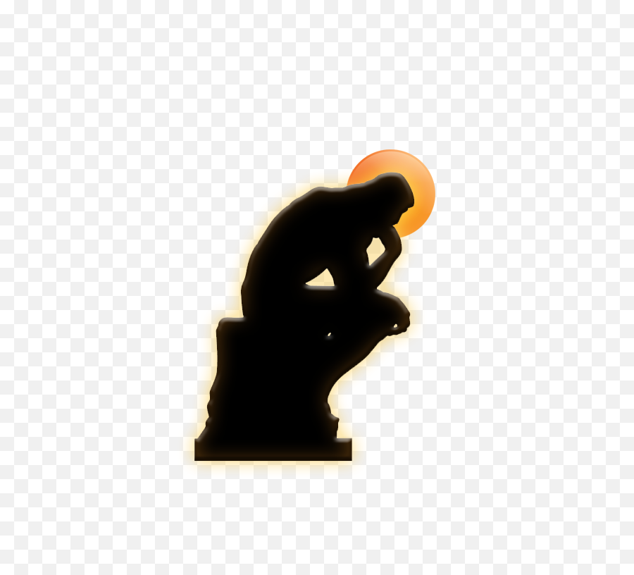 Fond Thinker - Icon Rodin Png,Kryptonite Png