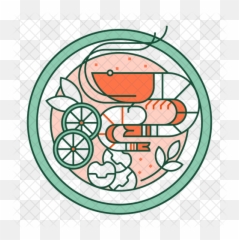 Tom Yum Kung Icon Of Colored Outline - Romania Coat Of Arms Png,Yum Png