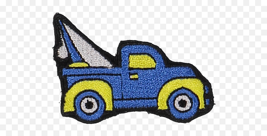 Primary Tow Truck Sticker Patch - Clip Art Png,Tow Truck Png