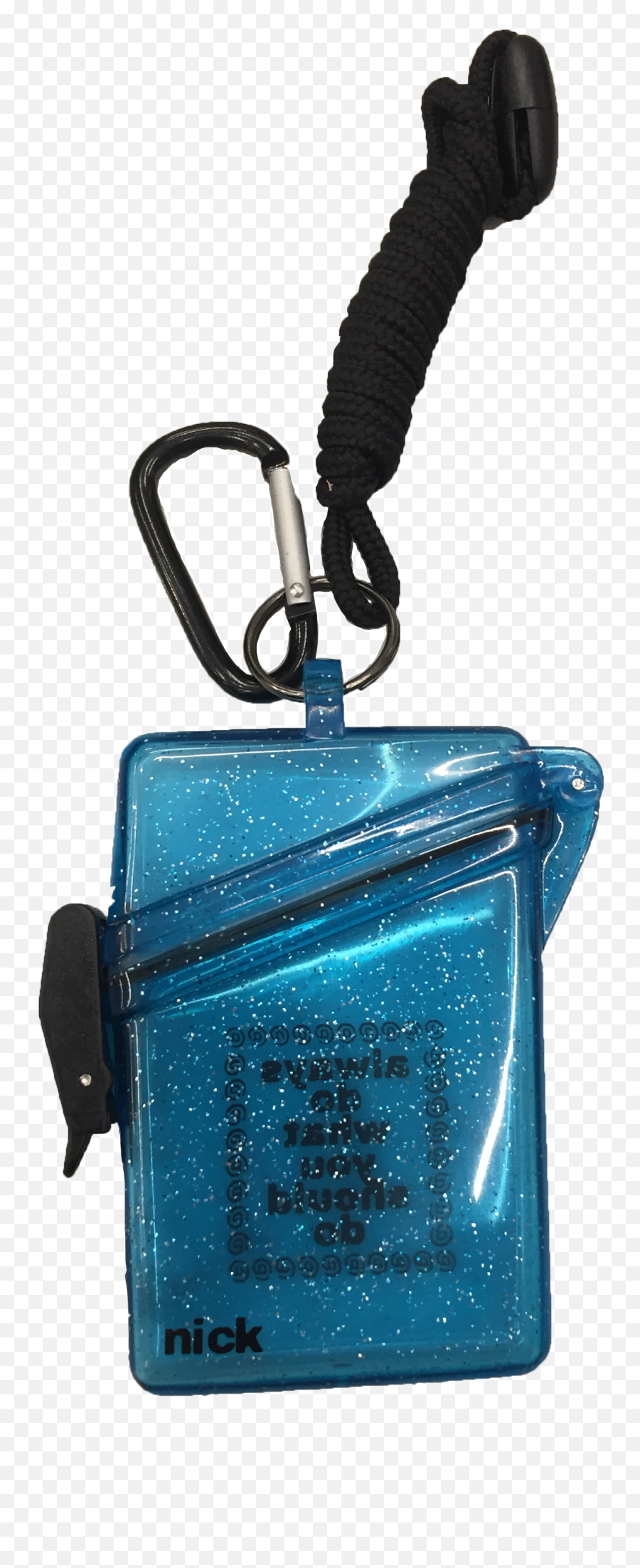 Download Hd Image Of Blue Glitter Case - Wristlet Png,Blue Glitter Png