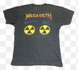 Megadeth 1990 Hangar 18 Xl - Active Shirt png