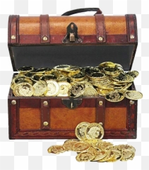 Opened Treasure Chest Transparent - Pirate png