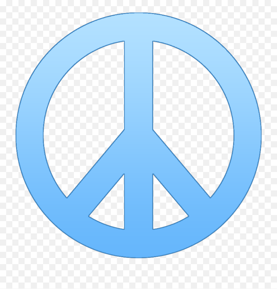 Peace Symbols - Peace Sign Template Png Download 16001600 Peace Sign Png Blue,Peace Sign Transparent Background