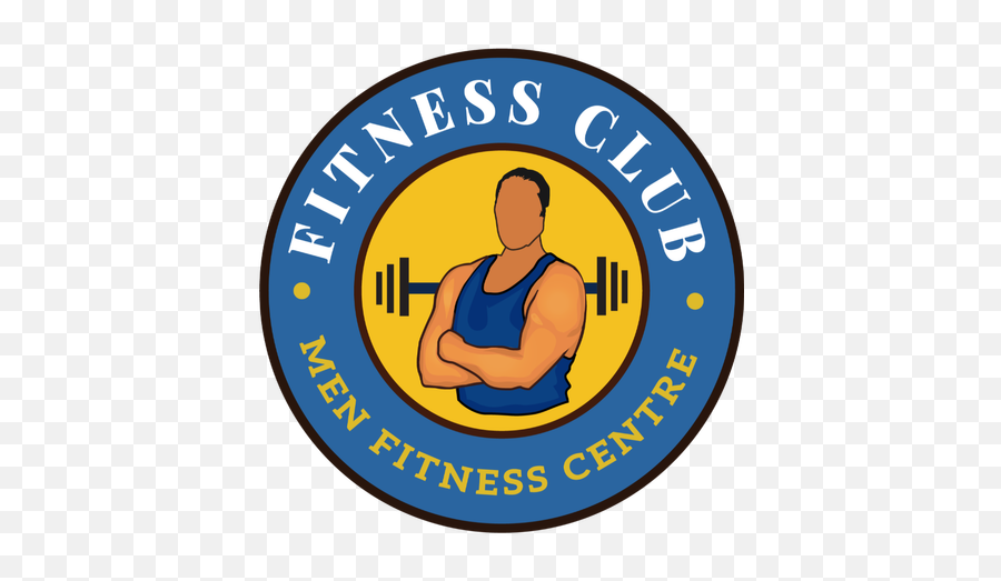 Fitness Centre Men Gym Logo - Old Dave And Busters Logo Png,Gym Logo