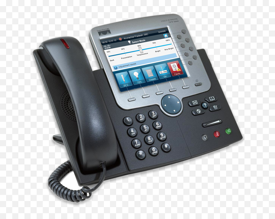 Phone Png - Cisco Ip Phone 7970g,Telephone Transparent
