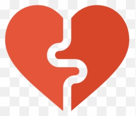 Colored Break Heart Icon - Valentines Day Icons 2017 png
