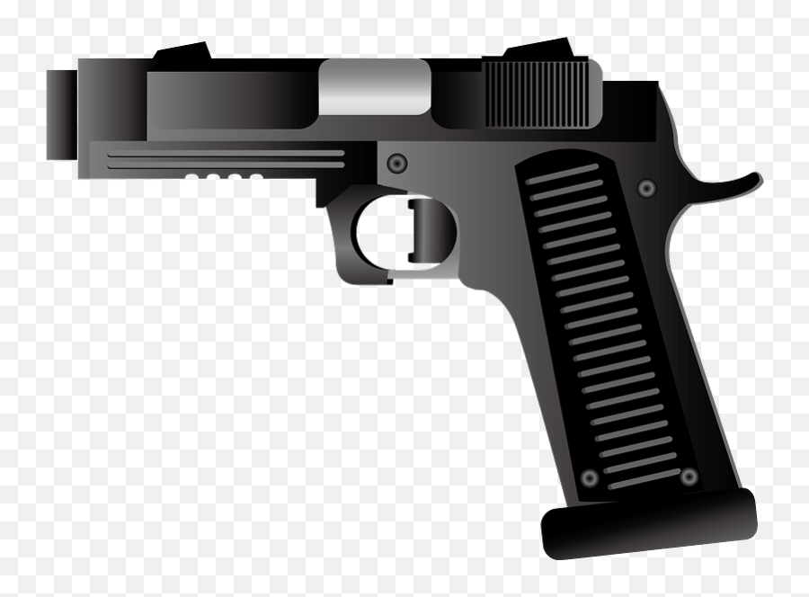 Pistol Handgun Clipart Png Hand With Gun Transparent