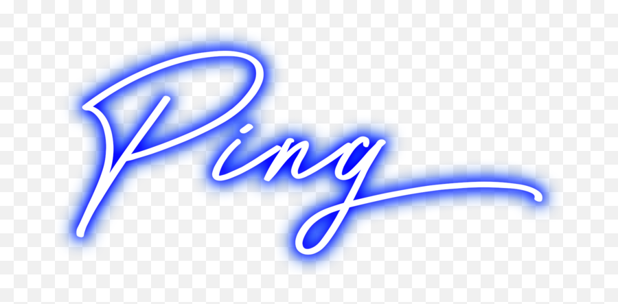 Ping - Calligraphy Png,Ping Logo