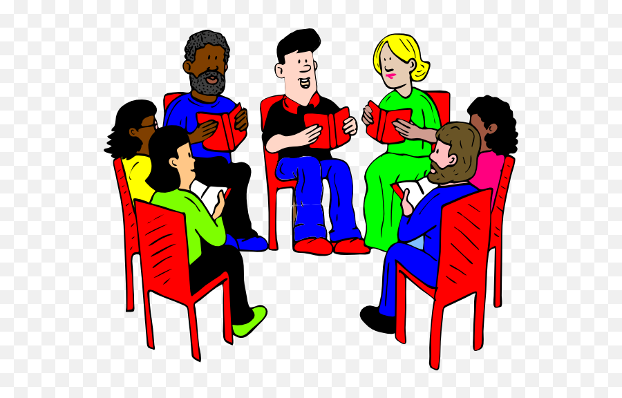 Group Of Readers - Group Clipart Png,Groups Of People Png