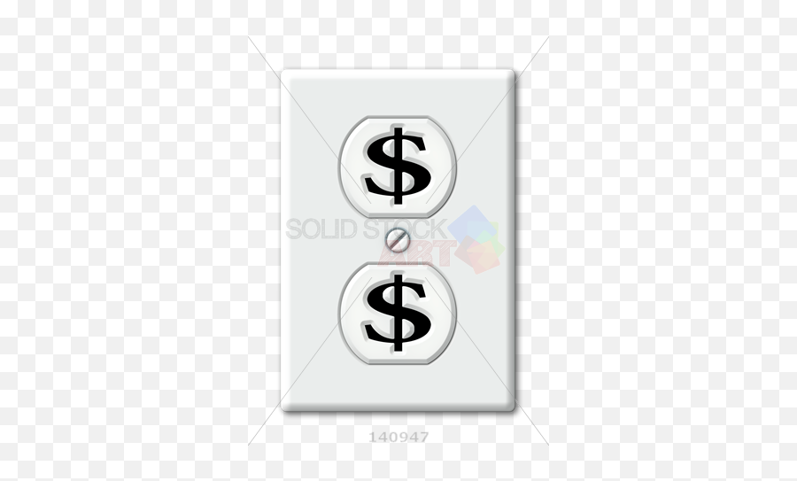 Stock Photo Of White Outlet With Black Money Signs Symbols - Happy Outlet Png,Money Sign Transparent