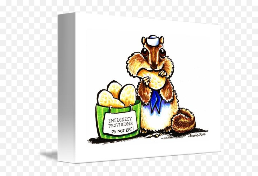 Nauti Chipmunk By Off - Drawing Full Size Png Download Natural Foods,Chipmunk Png