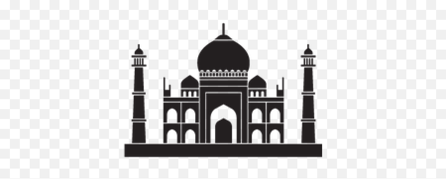 Mahal Png And Vectors For Free Download - Taj Mahal Clipart Black And White,Taj Mahal Png