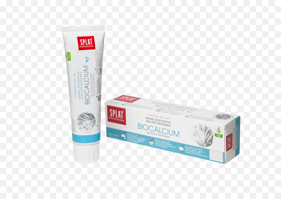 Toothpaste Png - Splat Professional Biocalcium Toothpaste,Toothpaste Png