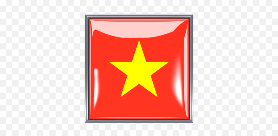 Metal Framed Square Icon - Bandera Imperio Portugal Png,Vietnam Flag Png