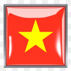 Metal Framed Square Icon - Bandera Imperio Portugal Png,Vietnam Flag Png