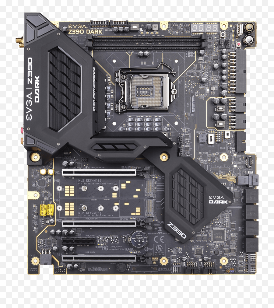 Evga - Evga Z390 Dark Png,Motherboard Png