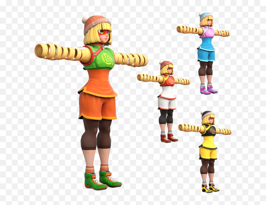 Nintendo Switch - Arms Min Min The Models Resource Arms Nintendo Switch Min Min Png,Arm Png