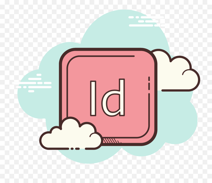 Adobe Indesign Icon Clipart - Full Size Clipart 2902963 Cute App Icon Png,Indesign Logo