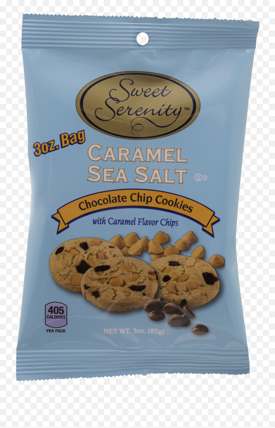 Sweet Serenity Caramel Sea Salt With Chocolate Chip Cookies - Chocolate Chip Cookie Png,Chocolate Chip Cookie Png