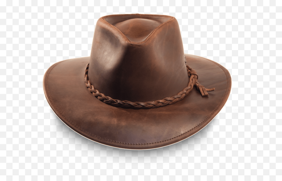 Sombrero Australiano Cuero Engrasado - Cowboy Hat Png,Sombrero Transparent