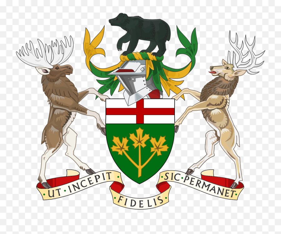 Timeline Of Ontario History - Ontario Coat Of Arms Png,Upper Canada College Logo
