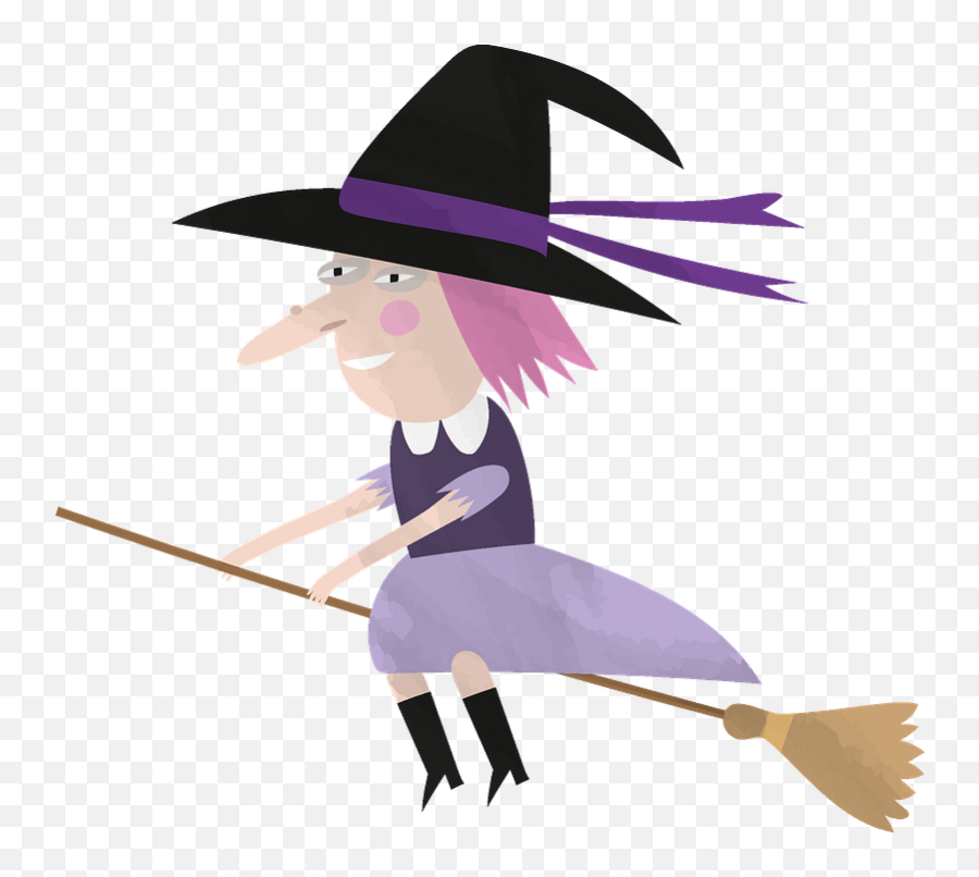 Witch Clipart Free Download Transparent Png Creazilla - Broom,Transparent Witch