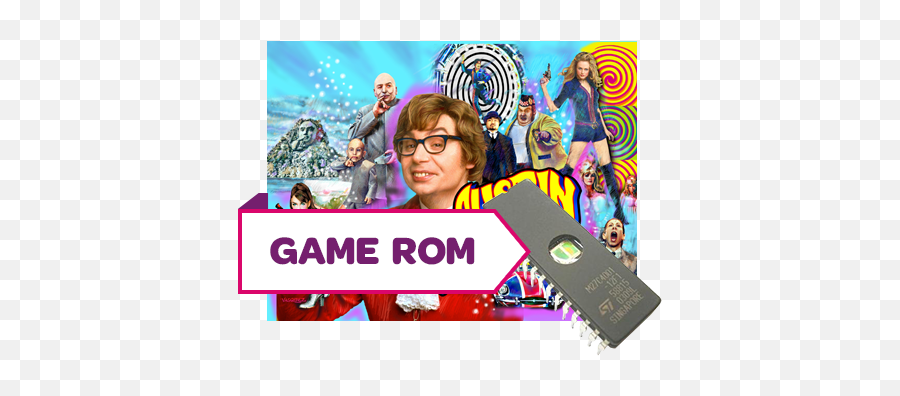 Austin Powers Rom Set - Pinball Png,Austin Powers Png