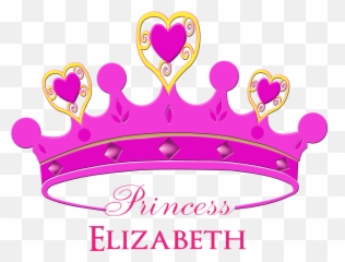 Crown Clip Art Girly - Princess In Pink Color png
