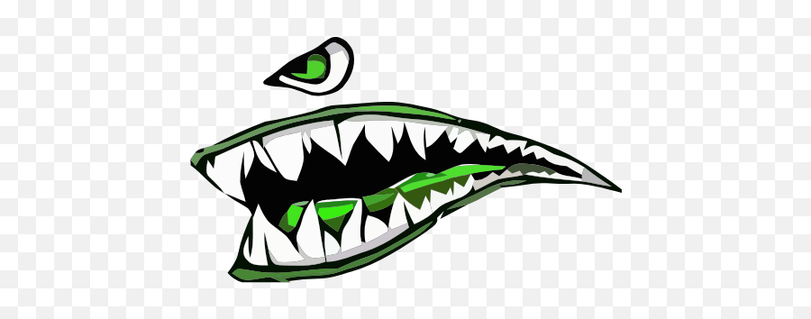 Gtsport Decal Search Engine - Calcomanias De Tiburones Para Motos Png,Monster Teeth Png