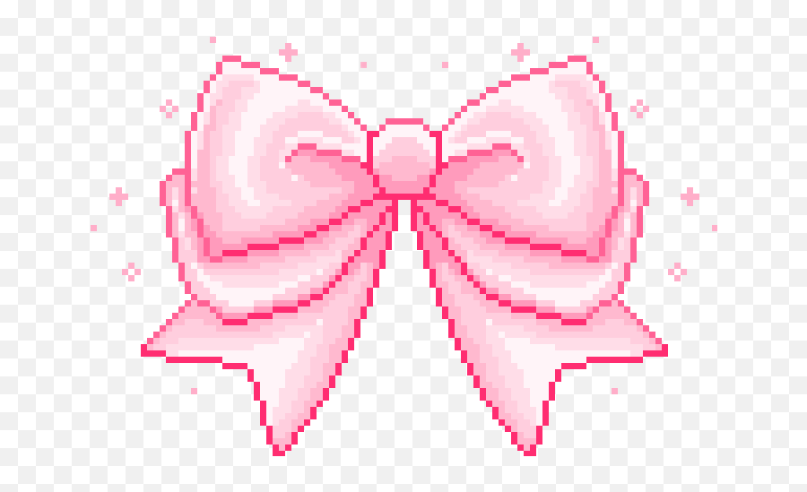 Cute Pink Bow Aesthetic Soft Kawaii - Cute Pink Pixel Gif Png,Kawaii Pixel Png