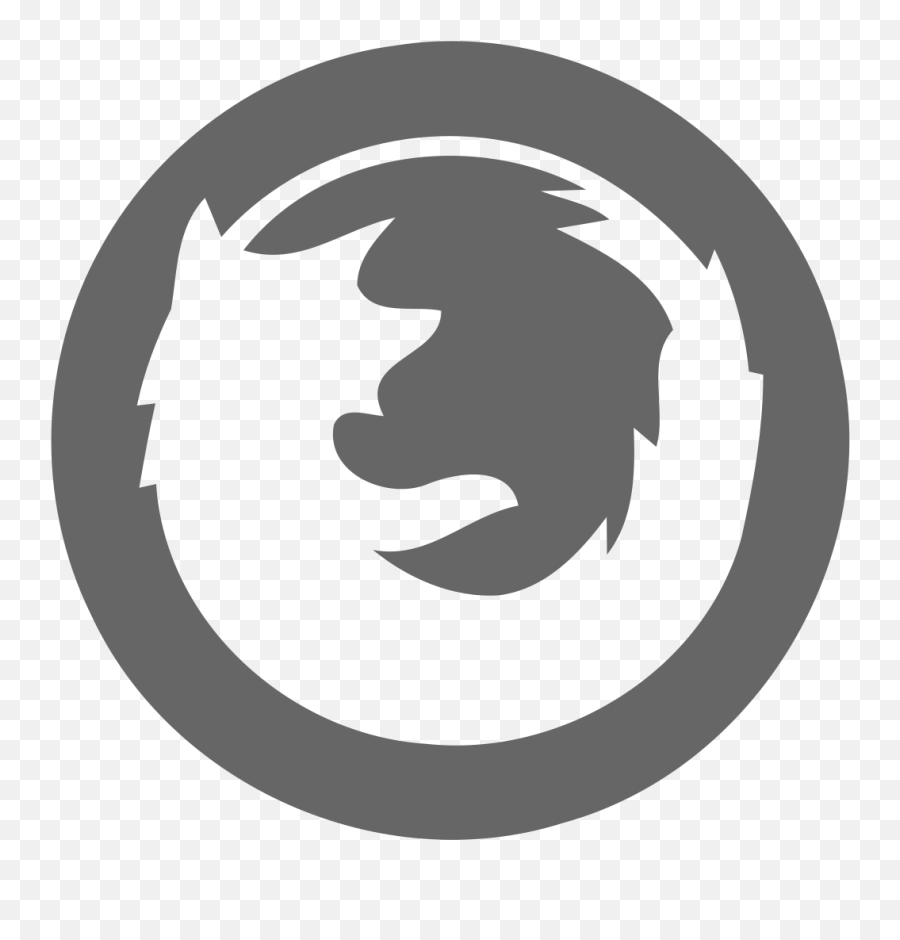 Firefox Logo Dark Free Icon Download Png - Automotive Decal,Firefox Icon