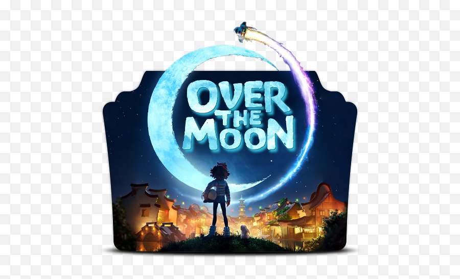 Over The Moon Folder Icon - Over The Moon Book Png,Moon Icon Text