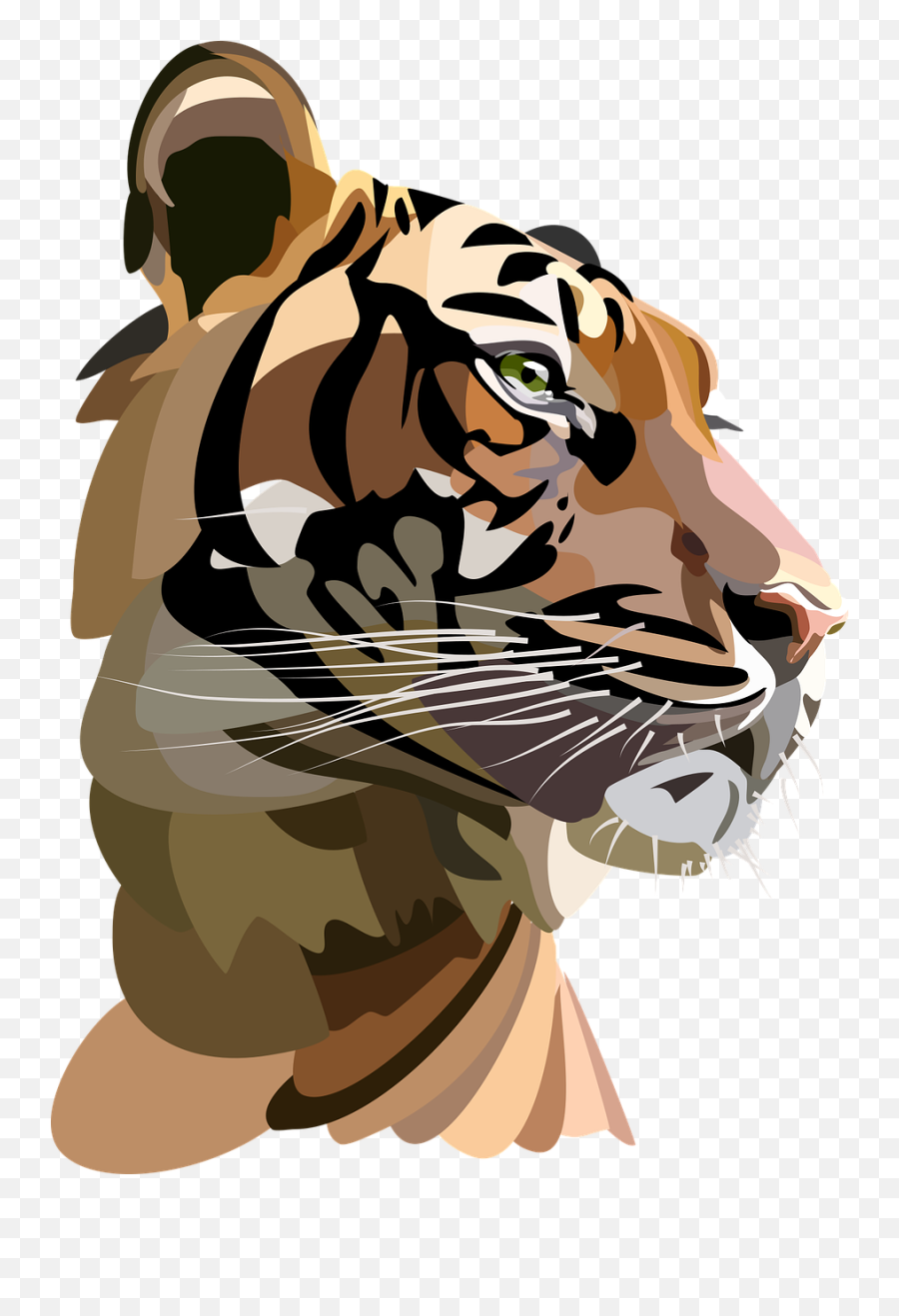 Tiger Icon Wild Cat - Tiger Icon Png,Bengal Tiger Icon