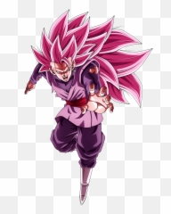 Download Black Goku Super Saiyan God - Goku Black Super Saiyan Rose 3 Png,Goku Black Png