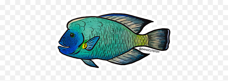 Custom Logos Dang Cute Fish - Illustration Png,Cute Logo