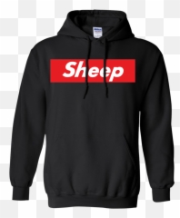 Download Hd Sheep Supreme Tshirt Tank - Economist Hoodie Png,Supreme Shirt Png