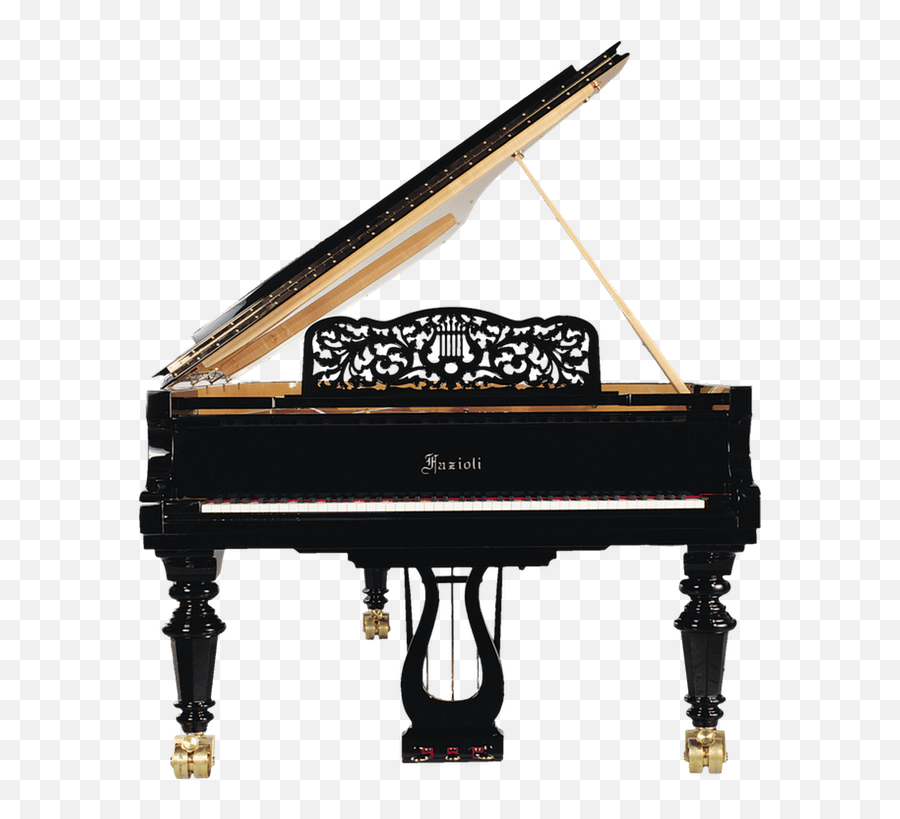 Download Fazioli Strauss Grand Piano - Fortepiano Full Ornated Piano Music Stand Png,Piano Transparent
