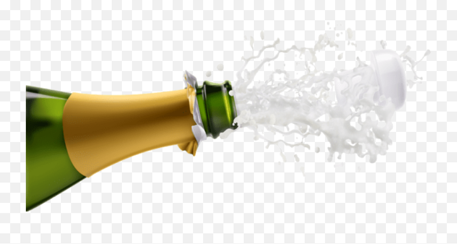 Champagne Explosion Transparent Png - Transparent Background Champagne Bottle Pop Png,Champagne Png